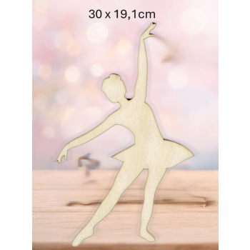 Baletnica 5 30cm, baletnica 30cm, sklejka 3mm